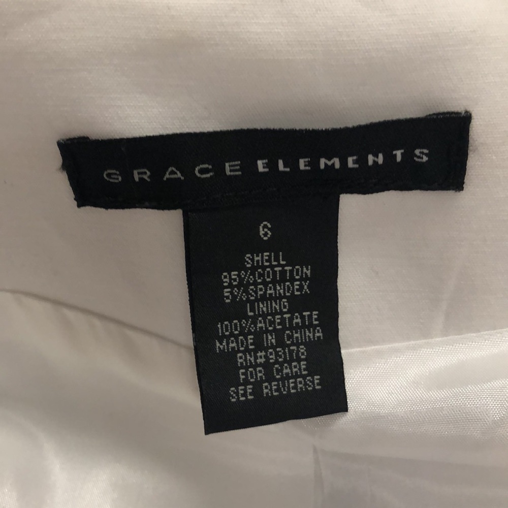 Women’s White Grace Elements Blazer - image 6